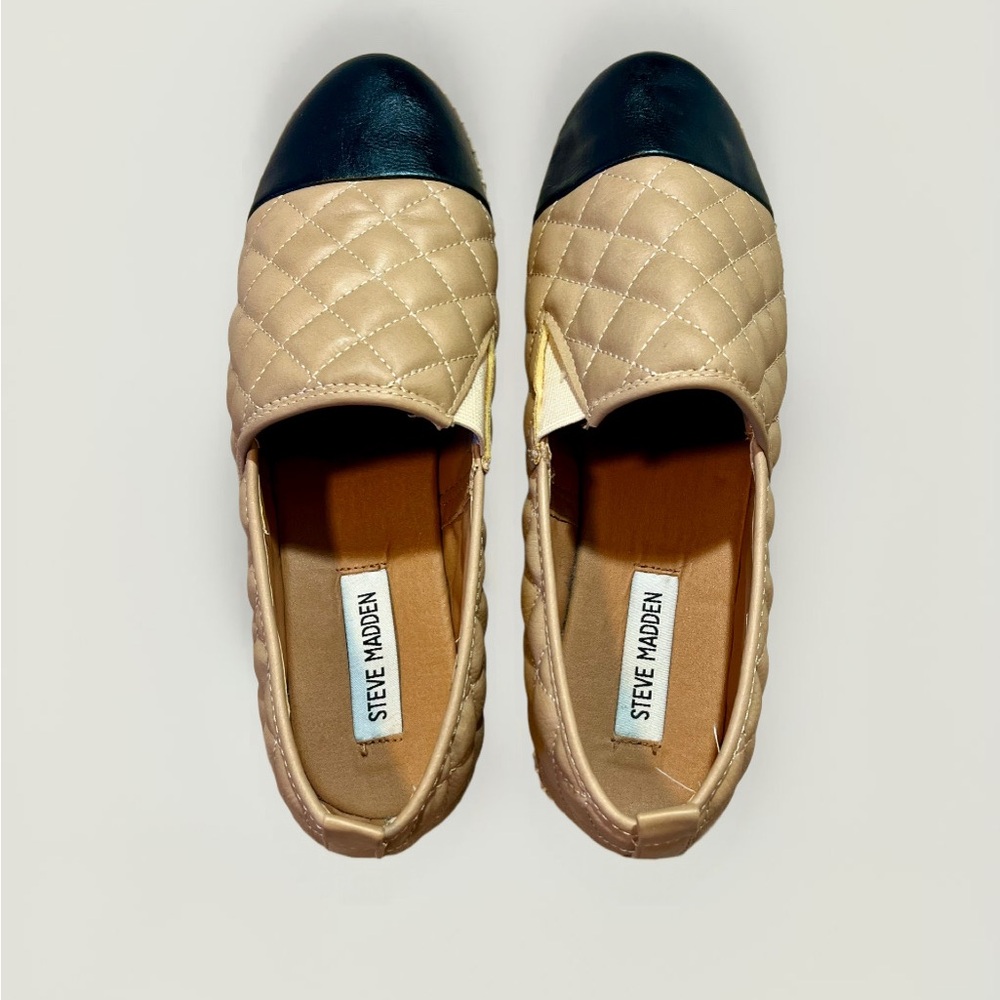NWOT | Steve Madden Leather Espadrilles